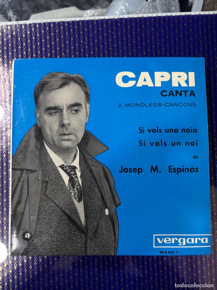 Discos de vinilo: Joan Capri - Si Vols Una Noia / Si Vols Un Noi