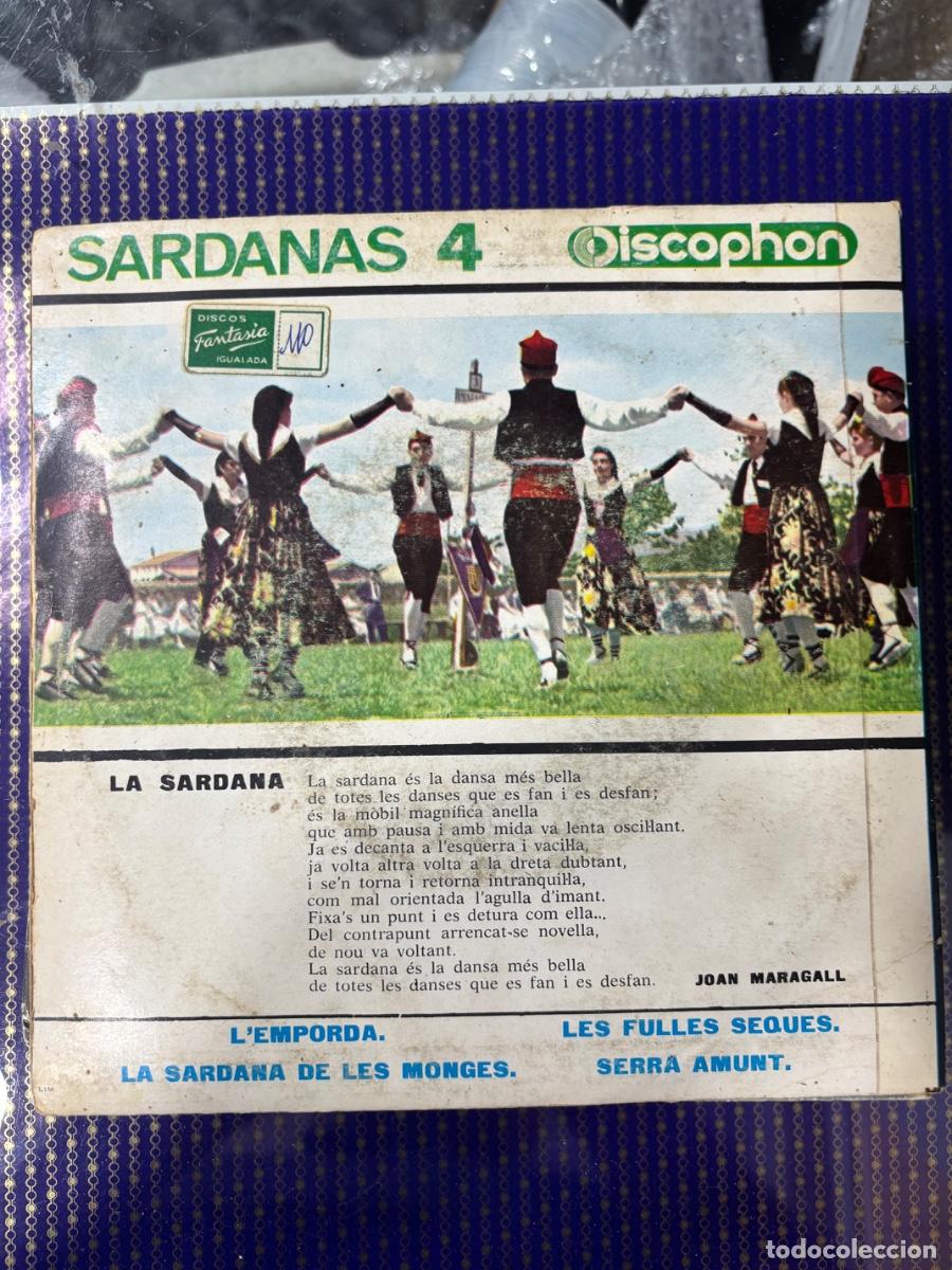 Discos de vinilo: SARDANAS 4 - LA PRINCIPAL DE LA BISBAL- - Foto 2