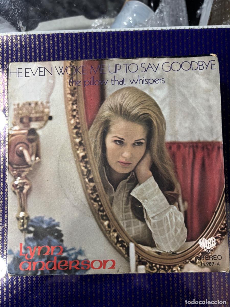 Discos de vinilo: LYNN ANDERSON HE EVEN WOKE ME UP TO SAY GOODBYE