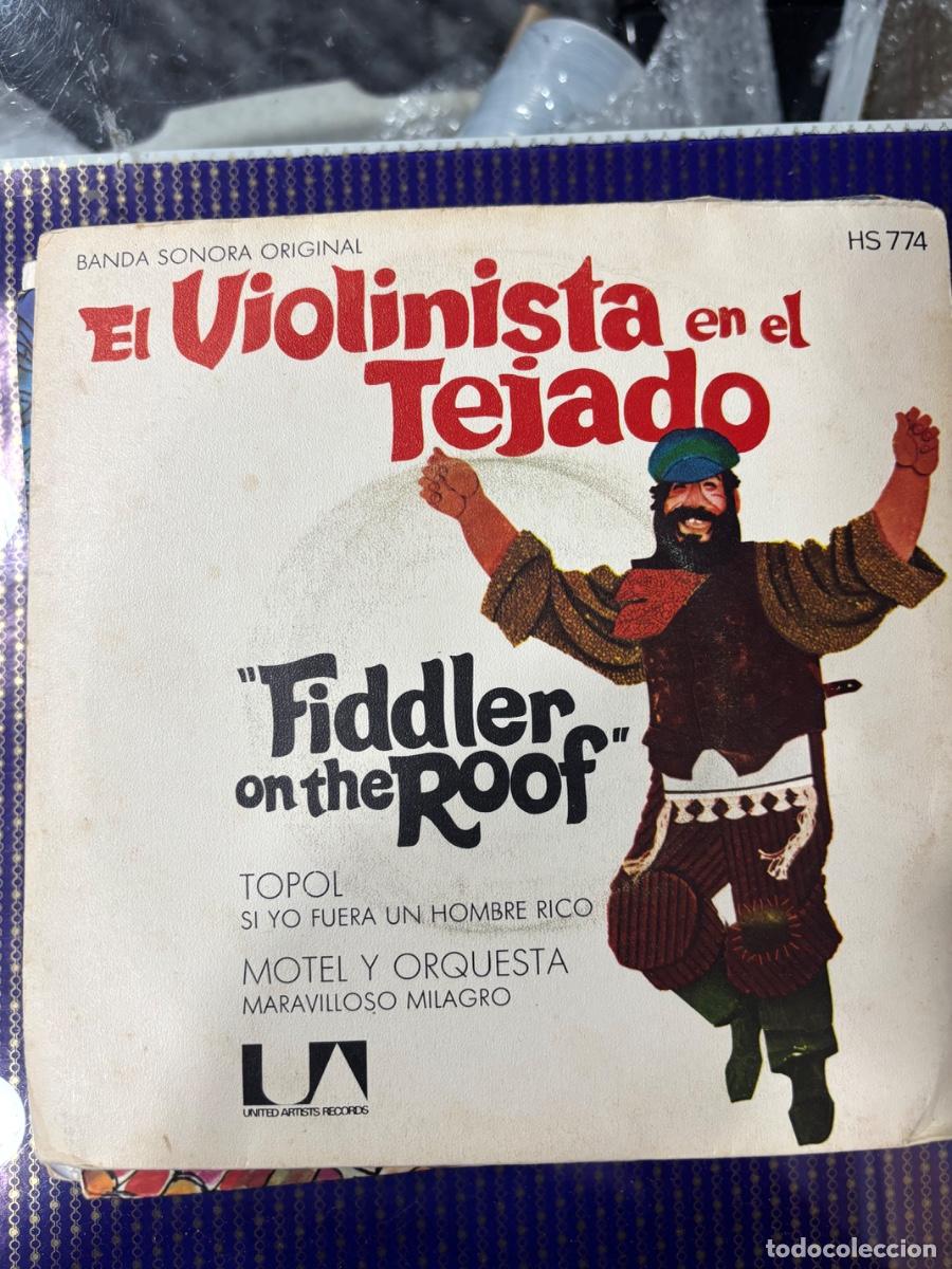 Discos de vinilo: EL VIOLINISTA EN EL TEJADO &uml;FIDDLER ON THE ROOF&uml;