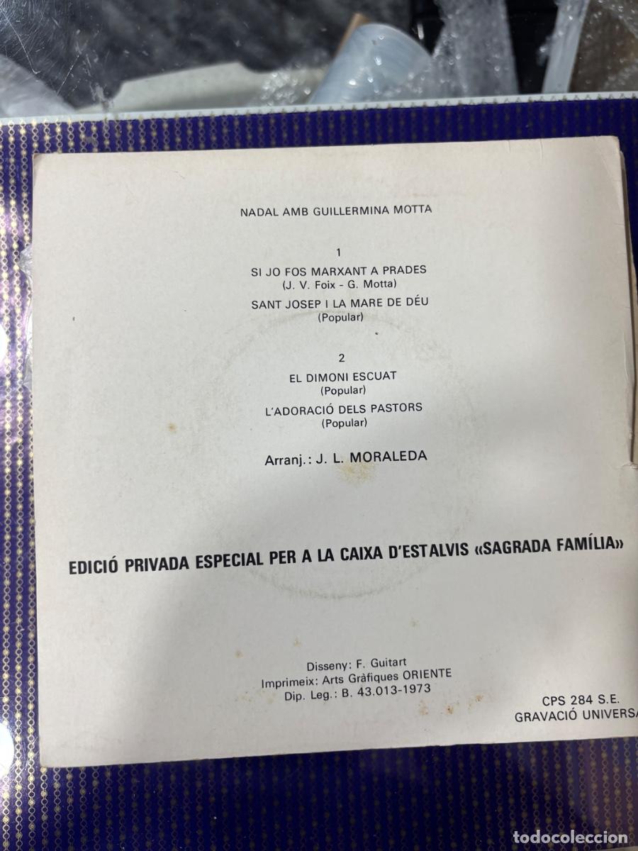 Discos de vinilo: GUILLERMINA MOTTA - NADAL AMB - - Foto 2