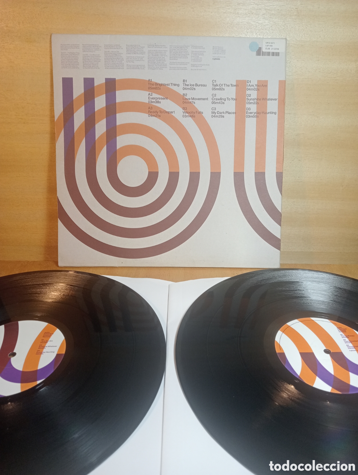 Discos de vinilo: Justin Robertson. Revtone. - Foto 2