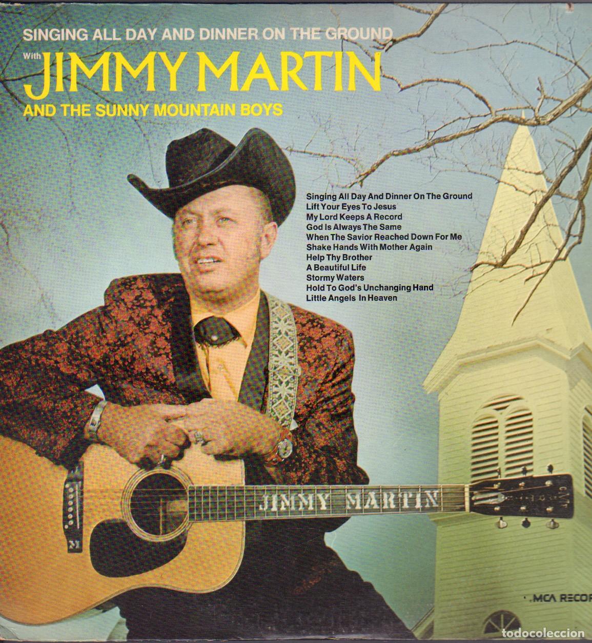 Discos de vinilo: JIMMY MARTIN (AND THE SUNNY MOUNTAIN BOYS) - MY LORD KEEPS A RECORD.../ LP MCA 1973 RF-26314