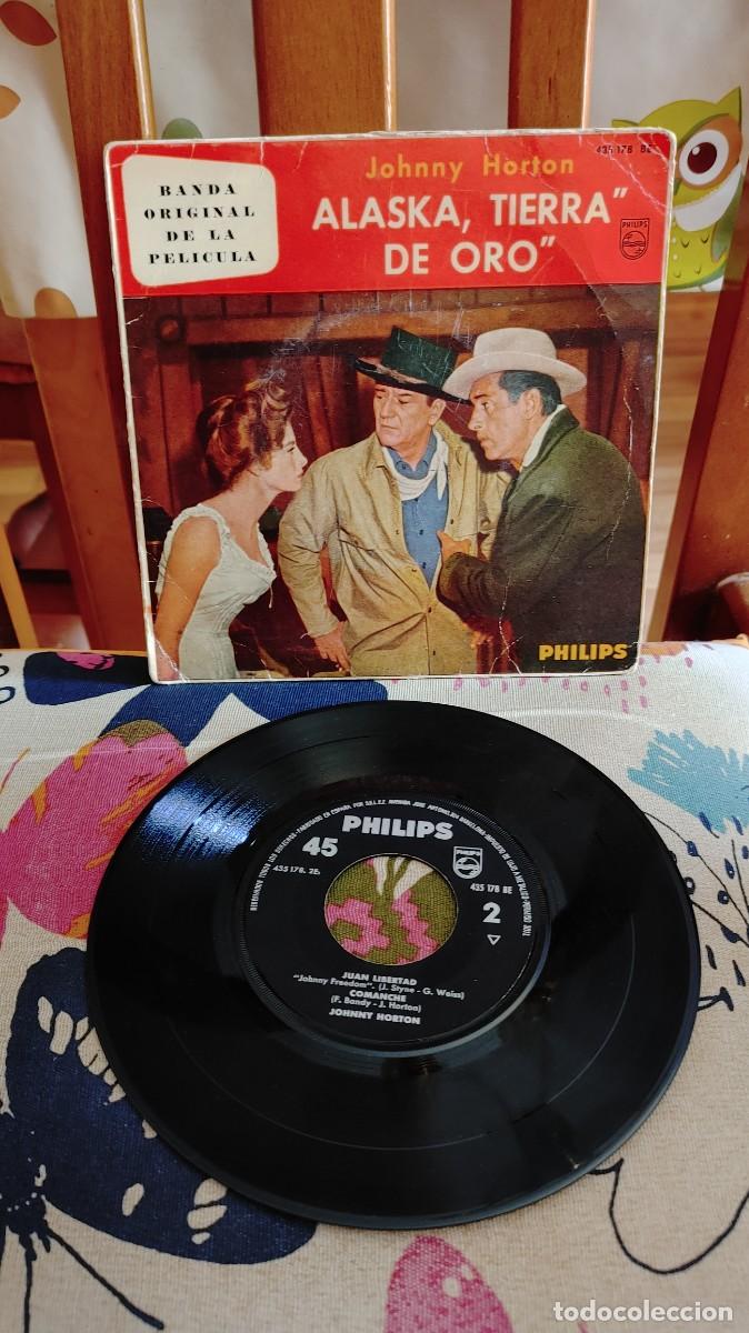 Discos de vinilo: JOHNNY HORTON-EP ALASKA TIERRA DE ORO