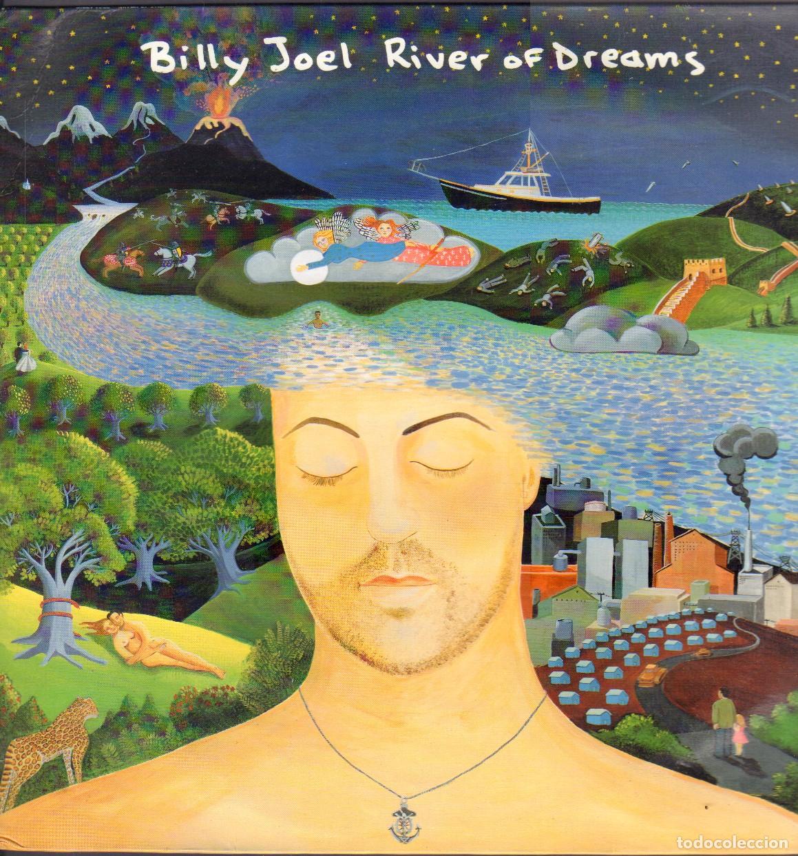 Discos de vinilo: BILLY JOEL - RIVER OF DREAMS / NO MAN'S LAND, BLONDE OVER BLUE.../ LP CBS 1993 RF-26320