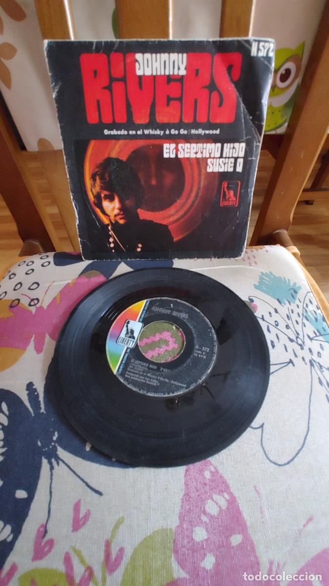 Discos de vinilo: JOHNNY RIVERS-SINGLE SUSIE Q