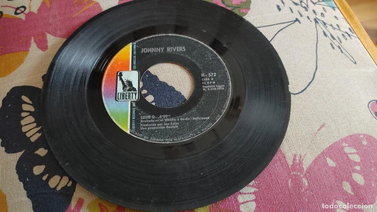 Discos de vinilo: JOHNNY RIVERS-SINGLE SUSIE Q - Foto 2