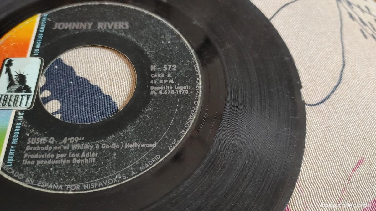 Discos de vinilo: JOHNNY RIVERS-SINGLE SUSIE Q - Foto 3