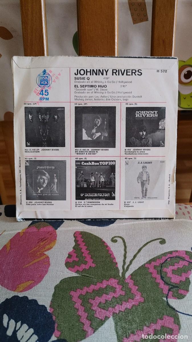Discos de vinilo: JOHNNY RIVERS-SINGLE SUSIE Q - Foto 5