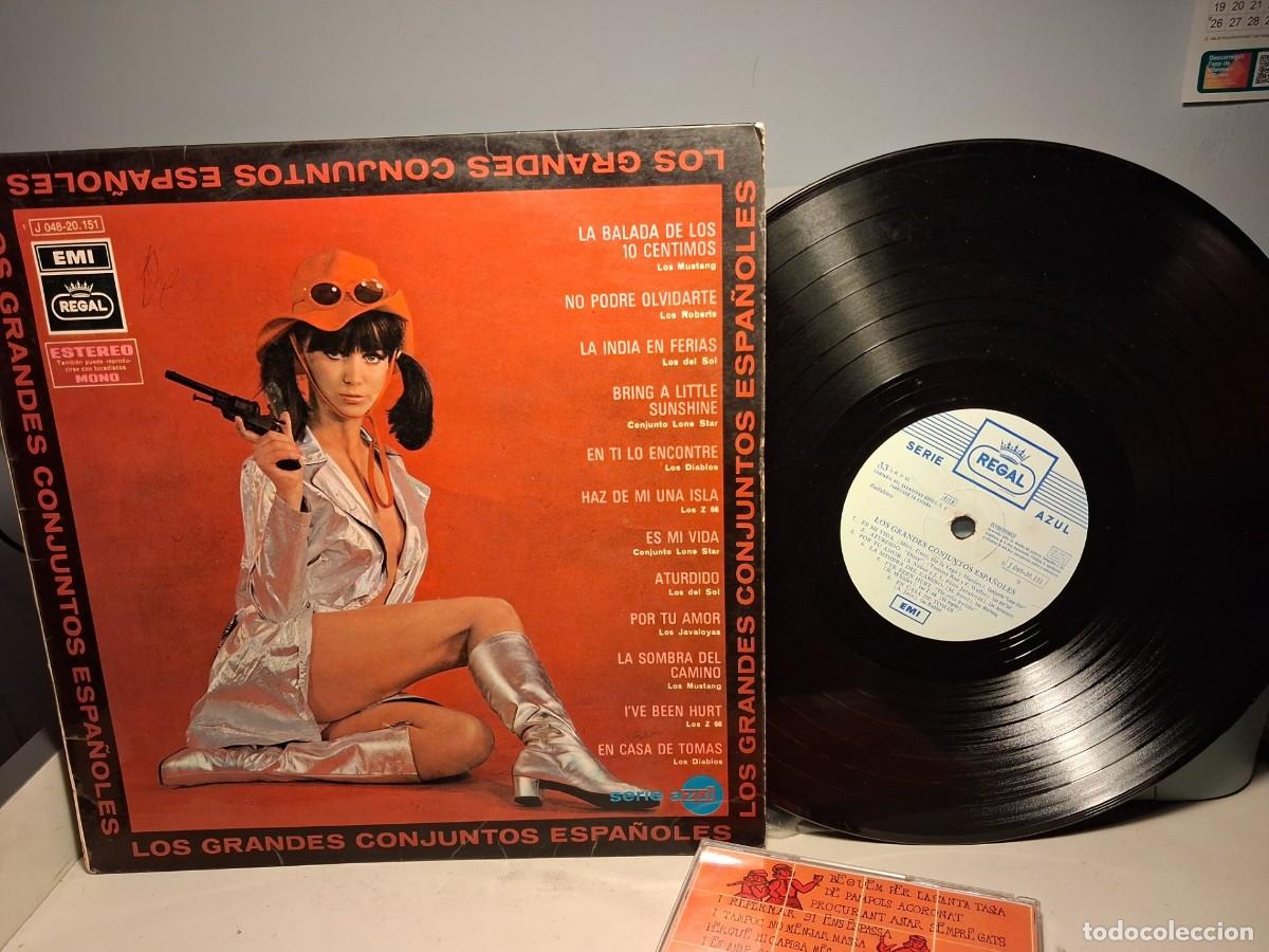 Discos de vinilo: LP GRANDES CONJUNTOS ESPA&Ntilde;OLES (MUSTANG, ROBERTS, LOS Z 66, LONE STAR, JAVALOYAS, DIABLOS, ETC)