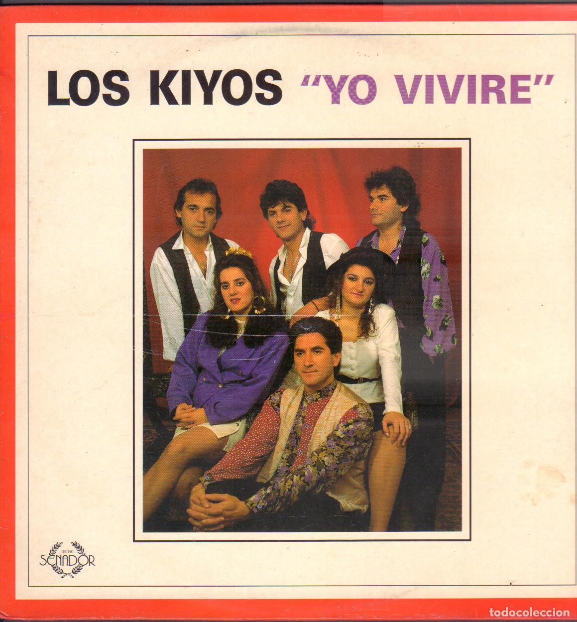 Discos de vinilo: LOS KIYOS - YO VIVIRE / LA SOLEDAD, YO SOSPECHABA, YA LLEGO LA HORA.../ LP SENADOR 1991 RF-26325