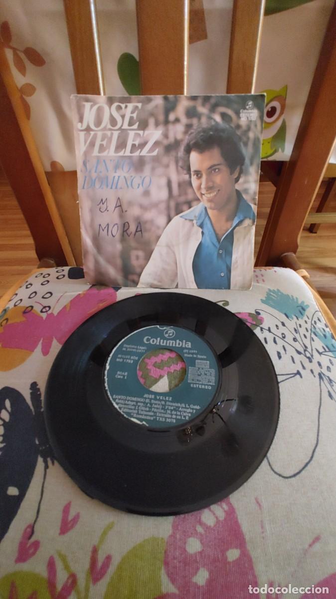 Discos de vinilo: JOSE VELEZ-SINGLE SANTO DOMINGO