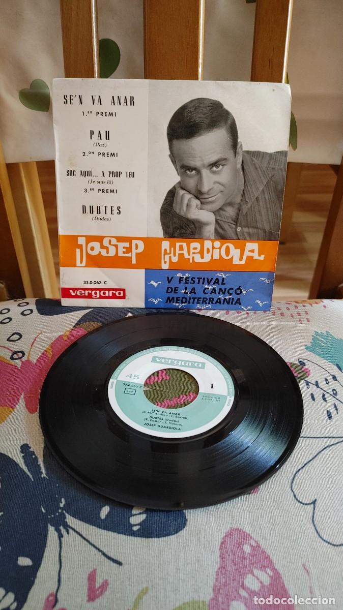 Discos de vinilo: JOSEP GUARDIOLA-EP SEN VA ANAR +3