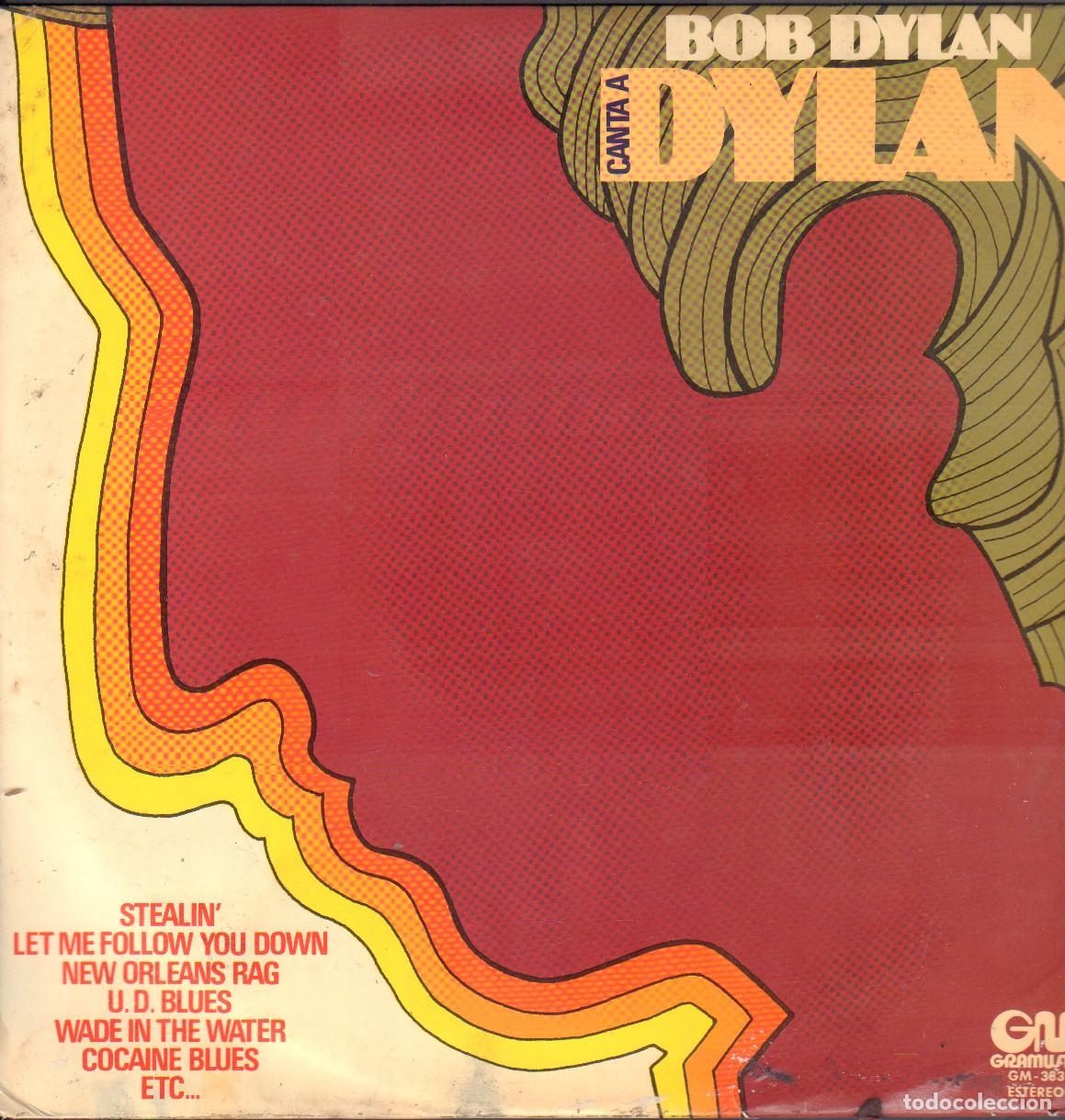 Discos de vinilo: BOB DYLAN - STEALIN, NEW ORLENAS RAG, U.D. BLUES, COCAINE BLUES.../ LP GM 1975 RF-26335
