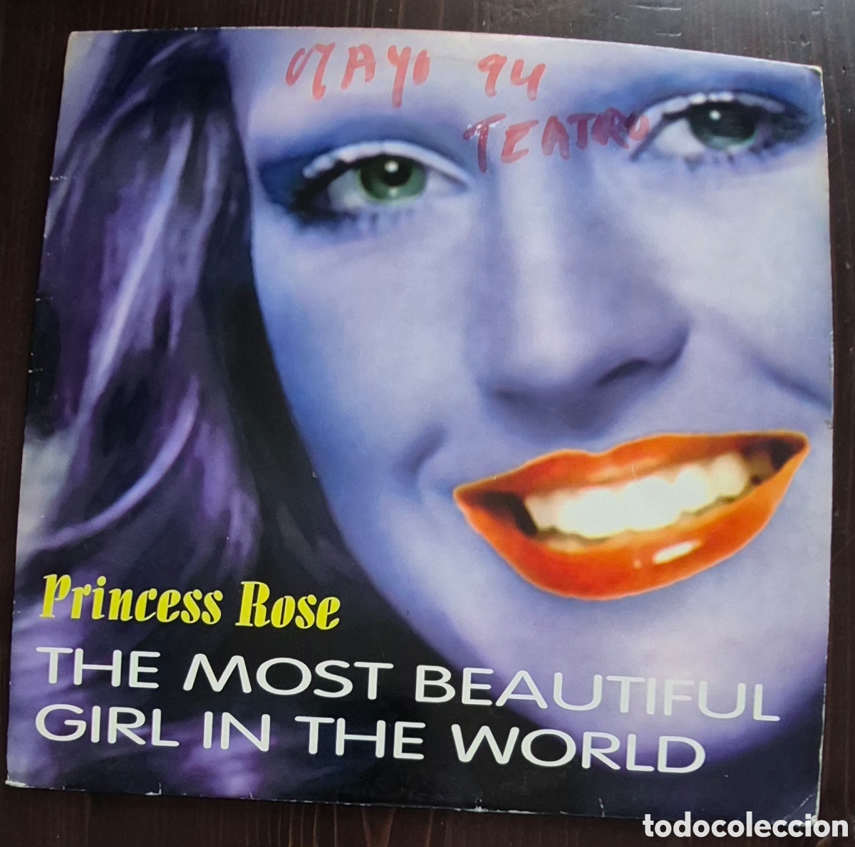 Discos de vinilo: MAXI - PRINCESS ROSE - THE MOST BEAUTIFUL GIRL IN THE WORLD - 1994 ESPA&Ntilde;A (EURO HOUSE)