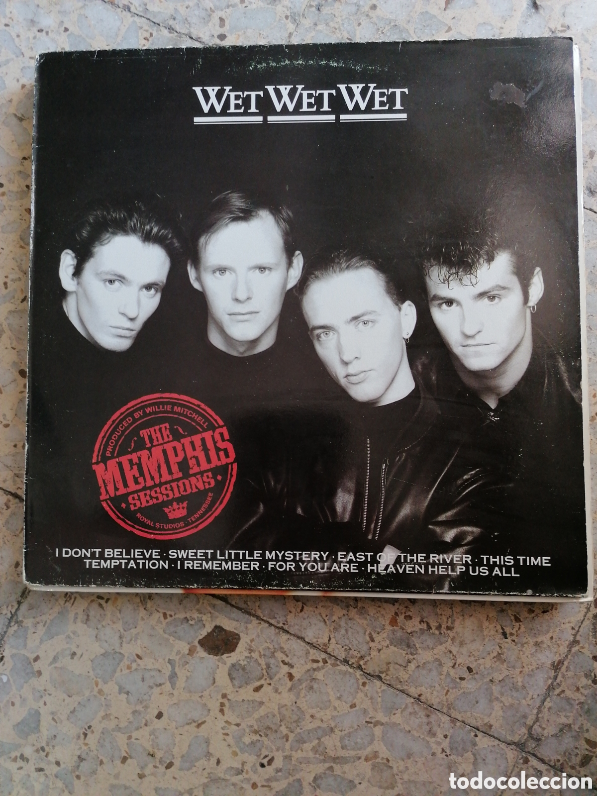 Discos de vinilo: LP WET WET WET THE MEMPHIS SESSIONS 1988 ESPA&Ntilde;A
