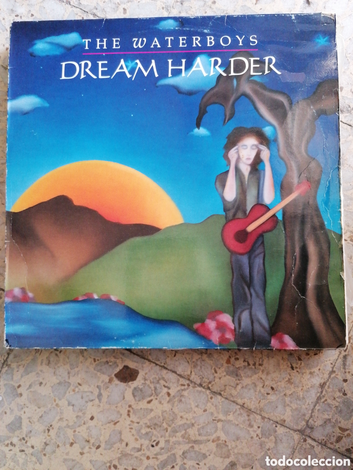 Discos de vinilo: LP THE WATERBOYS DREAM HARDER 1993 ESPA&Ntilde;A INSERT