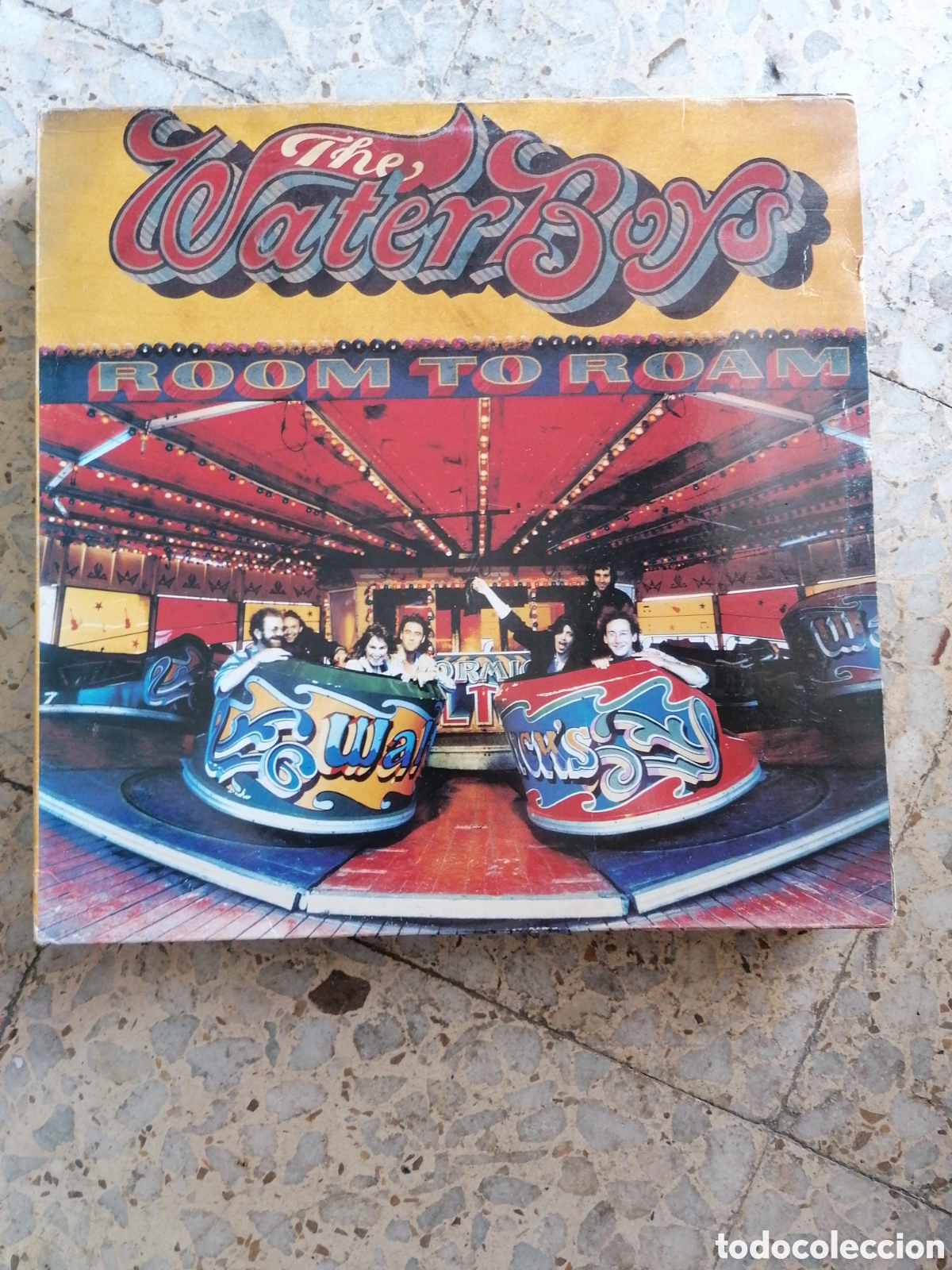 Discos de vinilo: LP THE WATERBOYS ROOM TO ROAM 1990 ESPA&Ntilde;A INSERT