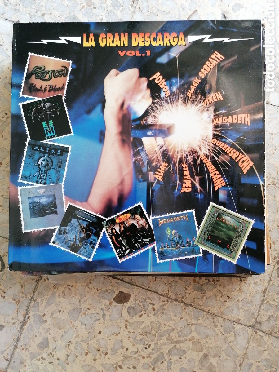 Discos de vinilo: LP LA GRAN DESCARGA VOL 1 1990 ESPA&Ntilde;A