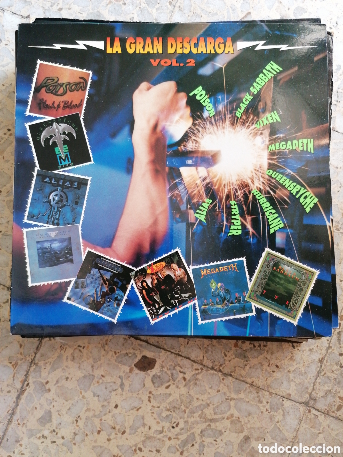Discos de vinilo: LP LA GRAN DESCARGA VOL 2 1990 ESPA&Ntilde;A