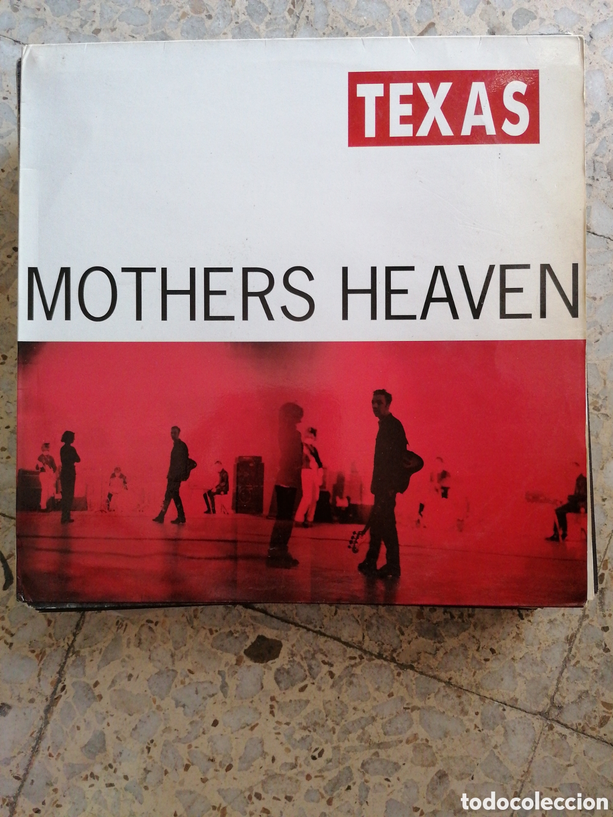 Discos de vinilo: LP TEXAS MOTHERS HEAVEN 1991 ESPA&Ntilde;A INSERT