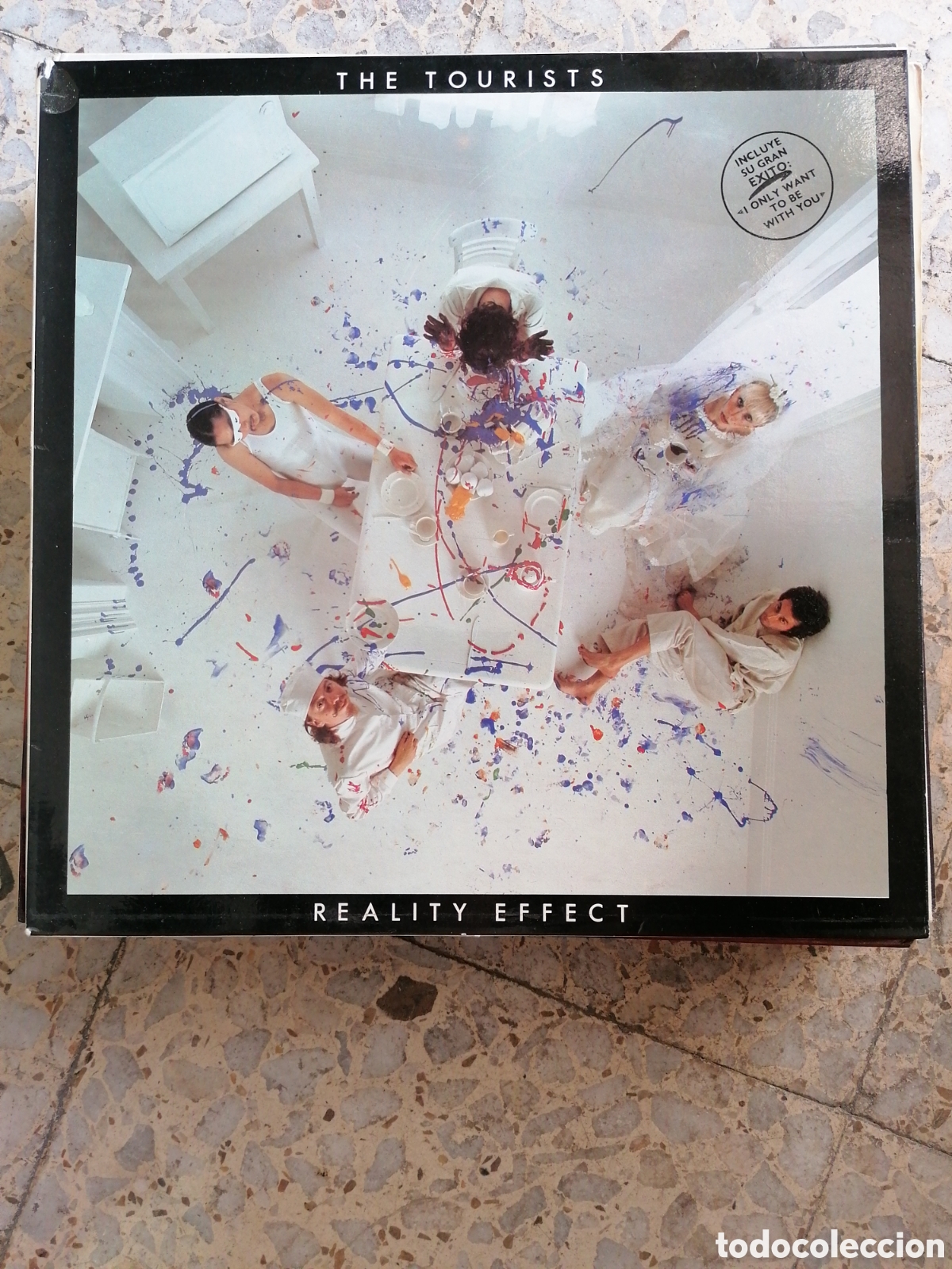 Discos de vinilo: LP THE TOURISTS REALITY EFFECT 1980 PROMO ESPA&Ntilde;A EX