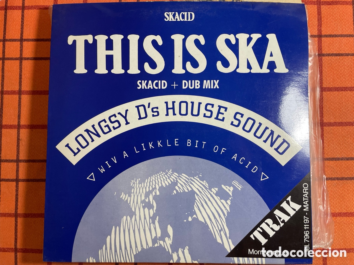 Discos de vinilo: Longsy D's House Sound - This Is Ska / Skacid - Maxi Single 12&rdquo;