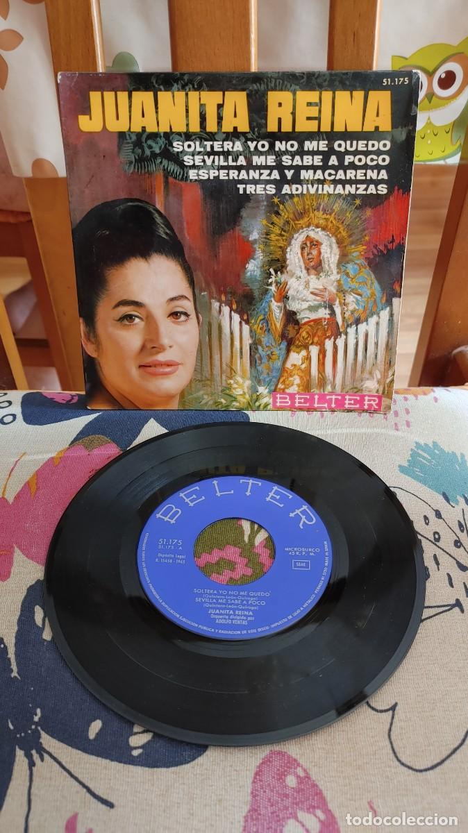 Discos de vinilo: JUANITA REINA-EP SOLTERA YO NO ME QUEDO +3