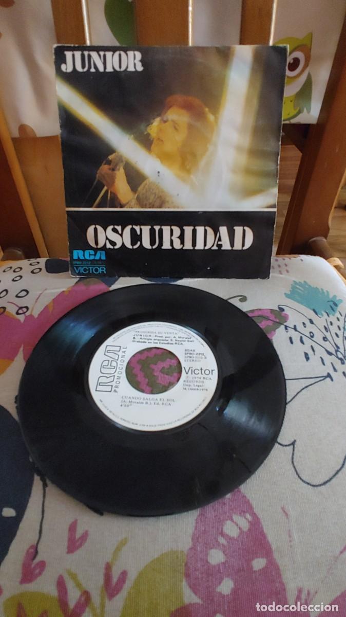 Discos de vinilo: JUNIOR-SINGLE OSCURIDAD
