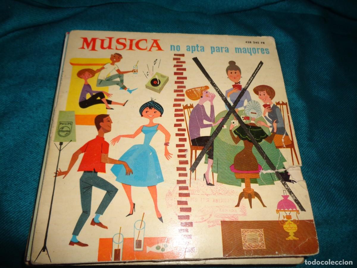Discos de vinilo: MUSICA NO APTA PARA MAYORES. LUIS ARAQUE CON FLAVIO BELLO. PHILIPS, 1960(#)