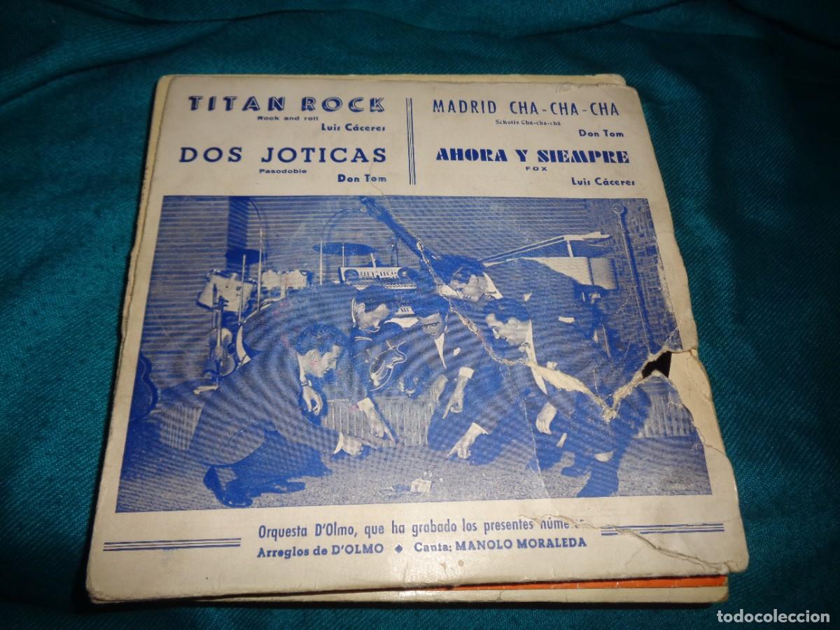 Discos de vinilo: ORQUESTA D&acute;OLMO. TITAN ROCK + 3. EP. COLUMBIA, 1960