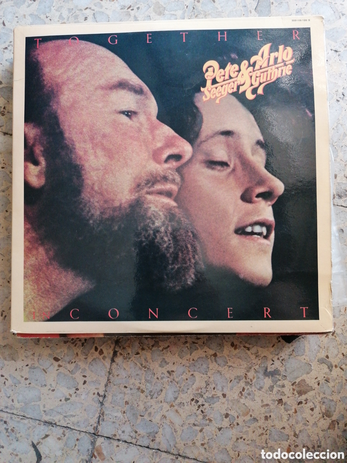 Discos de vinil: 2 LP PETER ARLO SEEGER GUTHRIE CONCERT 1975 ESPA&Ntilde;A PORTADA DOBLE