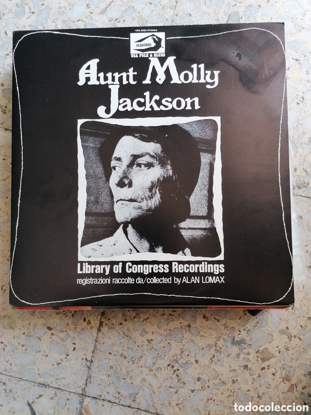 Discos de vinil: LP AUNT MOLLY JACKSON LIBRARY OF CONGRESS RECORDINGS 1978 ITALIA