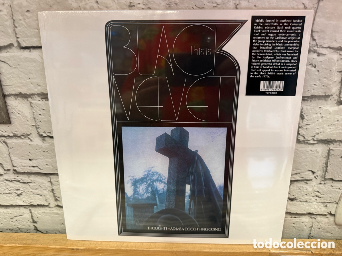 Discos de vinilo: Black Velvet &ndash; This is Black Velvet. Lp vinilo precintado. Funk - soul