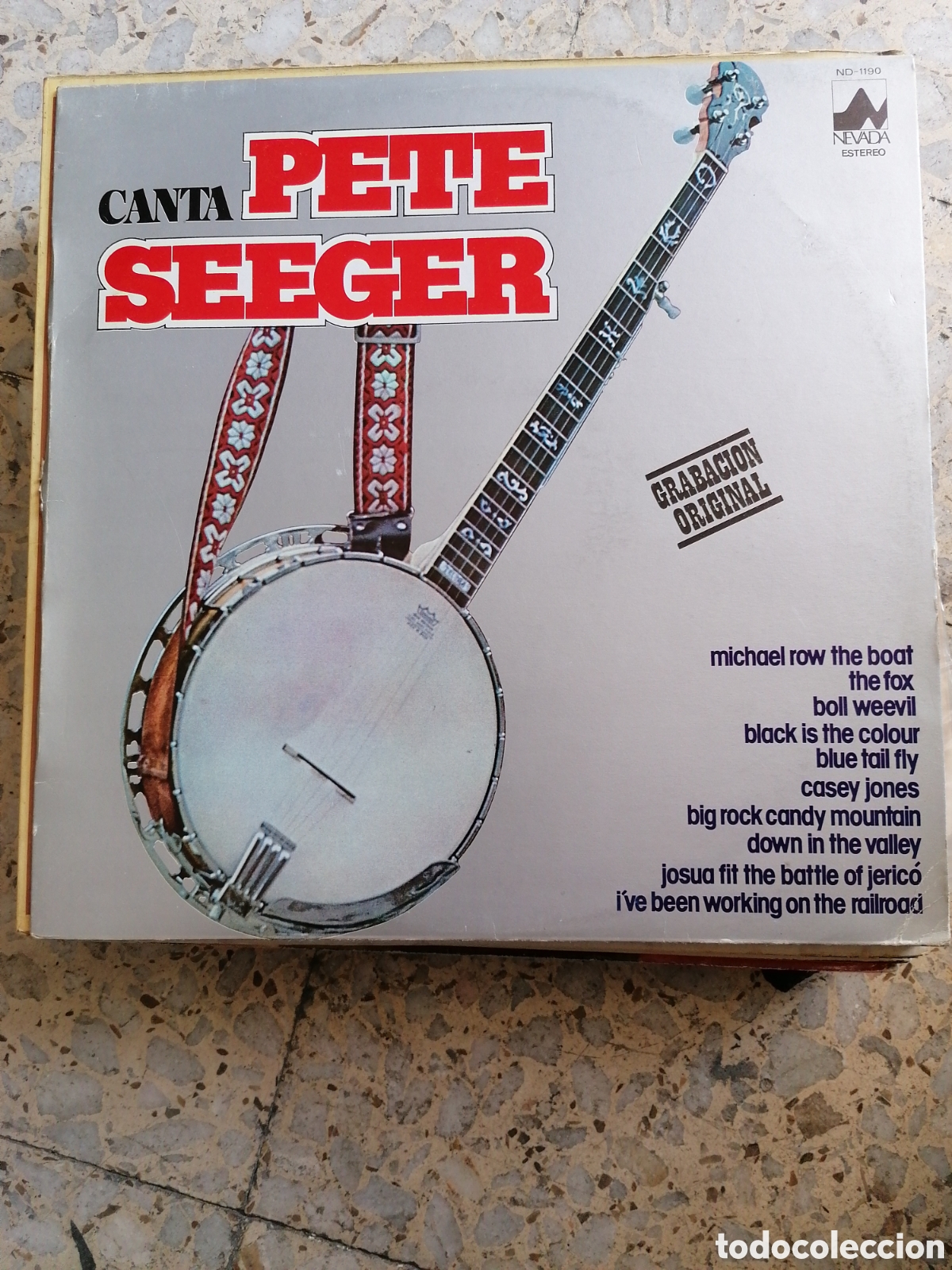 Discos de vinilo: LP PETE SEEGER CANTA 1977 ESPA&Ntilde;A