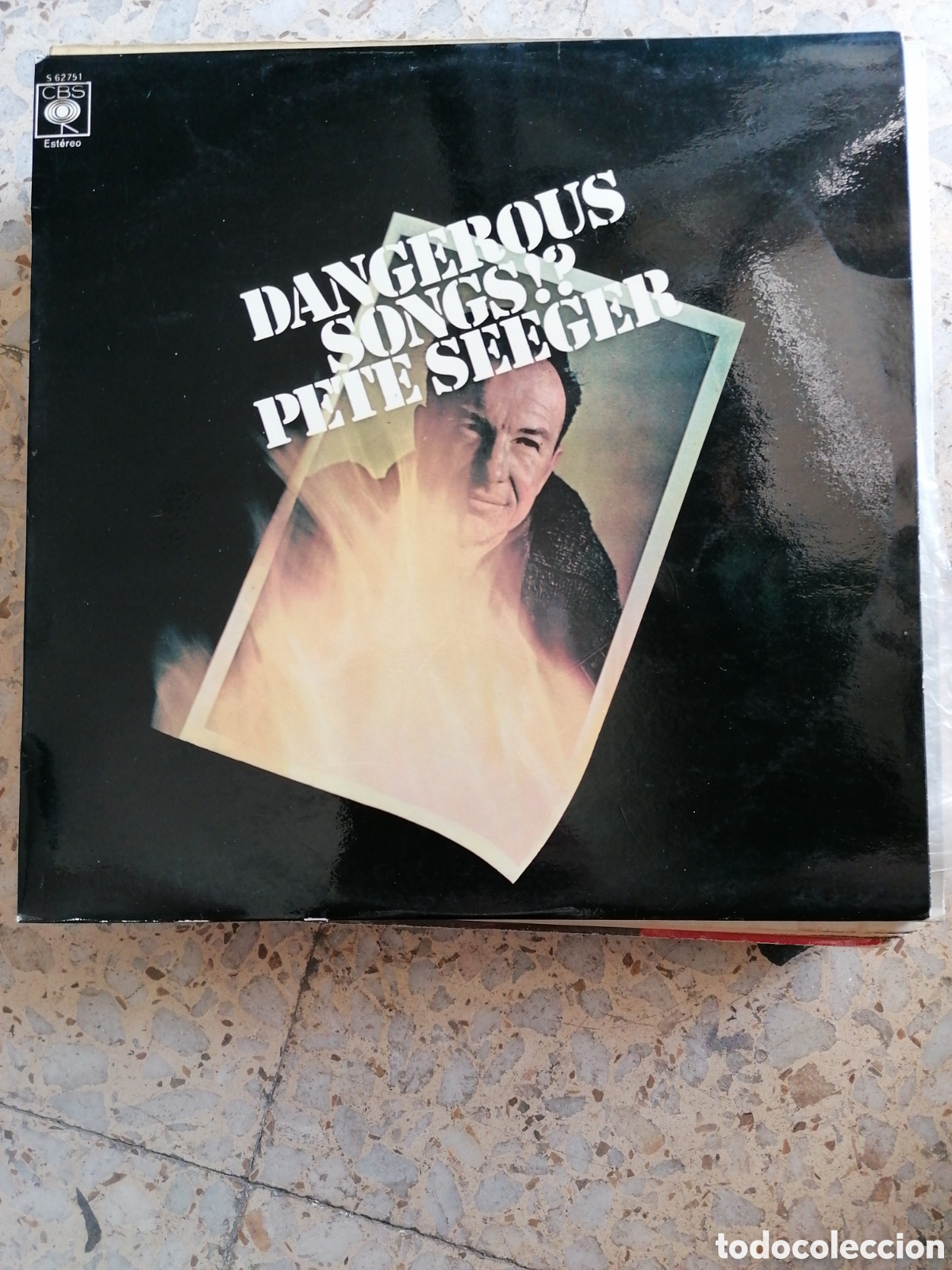 Discos de vinilo: LP PETER SEEGER DANGEROUS SONGS 1976 ESPA&Ntilde;A
