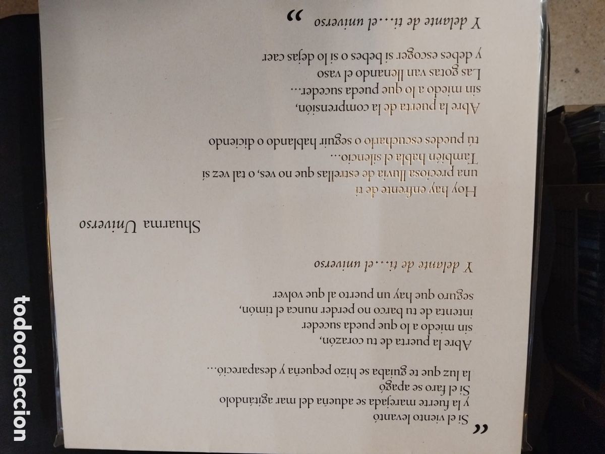 Discos de vinilo: Sharma universo De a&ntilde;o. 2007 - Foto 2