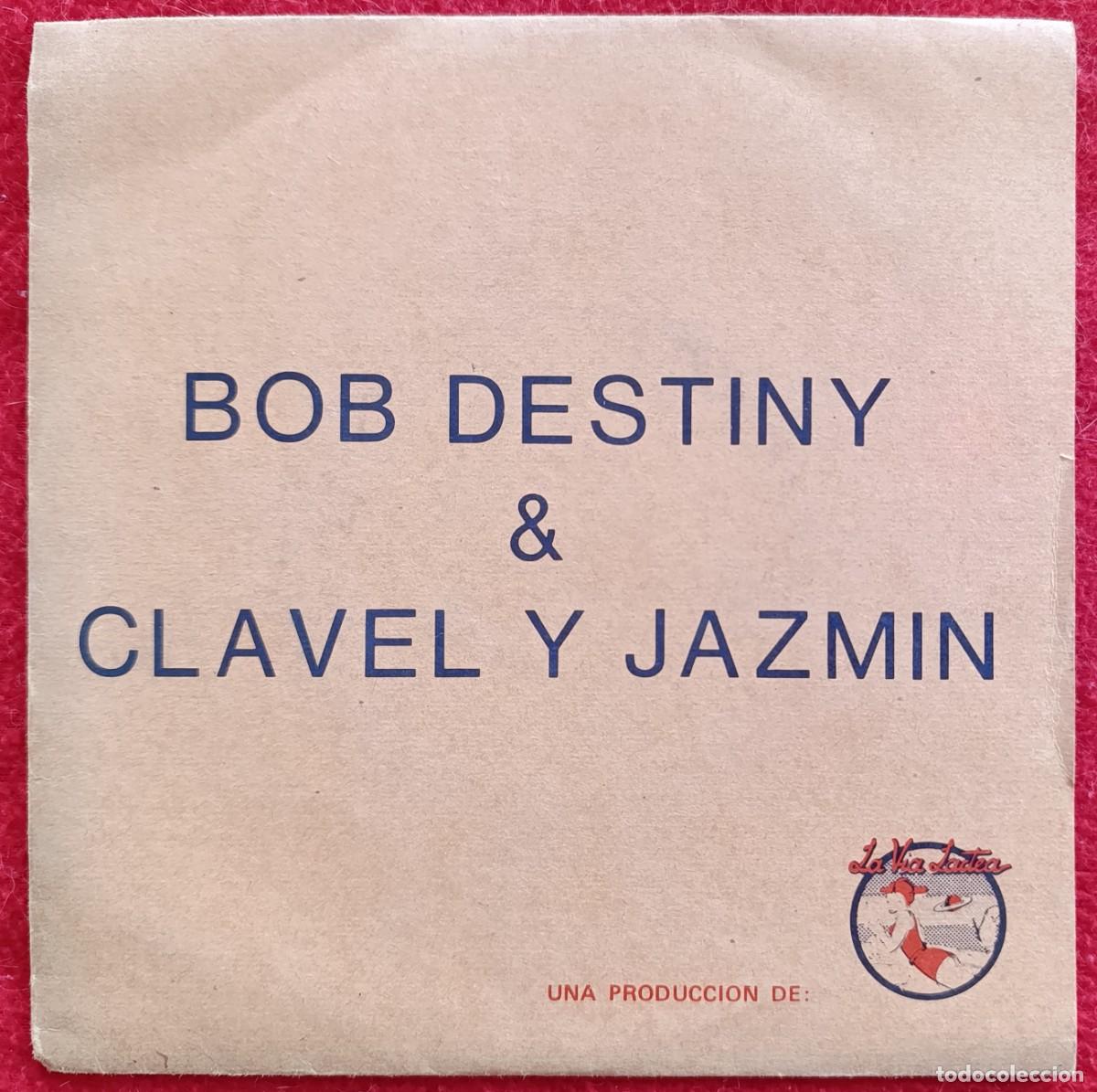 Discos de vinilo: BOB DESTINY & CLAVEL Y JAZMIN &ndash; TWIST DEL AUTOB&Uacute;S 7&rdquo; EP 1980 MUY LIMITADO!!! PACO CLAVEL