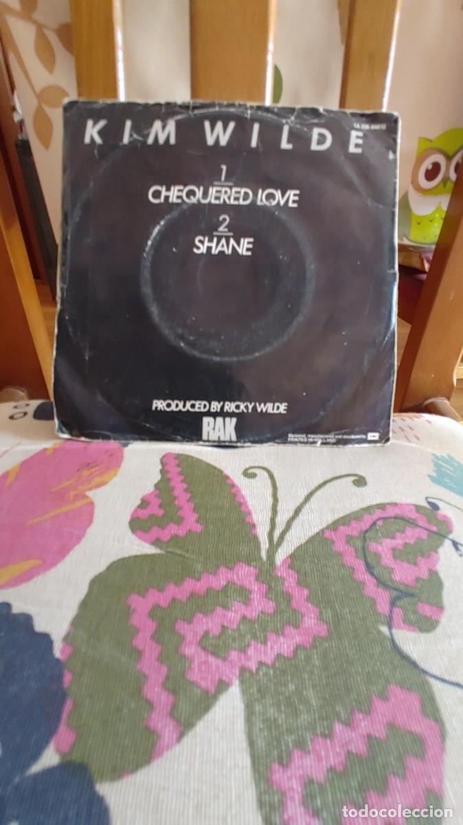 Discos de vinilo: KIM WILDE-SINGLE CHEQUERED LOVE - Foto 2