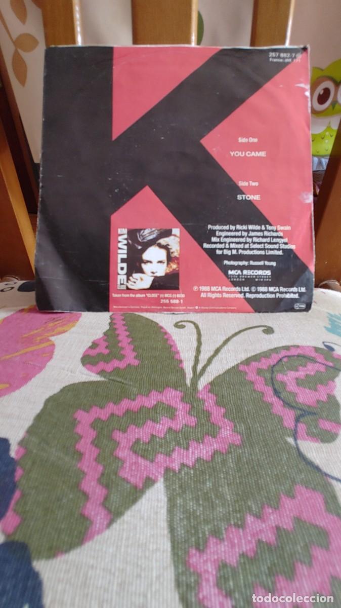 Discos de vinilo: KIM WILDE-SINGLE YOU CAME - Foto 2