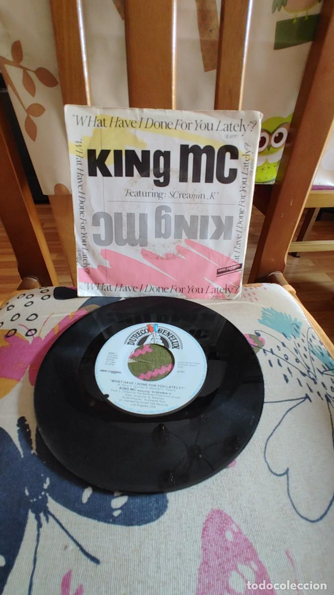 Discos de vinilo: KING MC-SINGLE WHAT HAVE I DONE FOR YOU LATELY