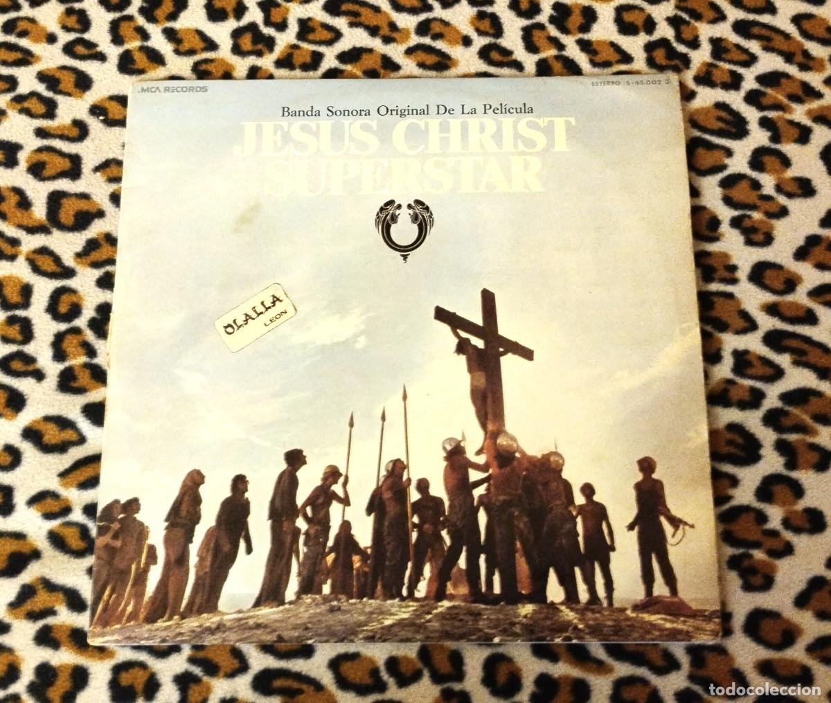 Discos de vinilo: JESUS CHRIST SUPERSTAR - BANDA SONORA ORIGINAL DE LA PEL&Iacute;CULA - DOBLE LP - 1974 - LIBRETO INTERIOR