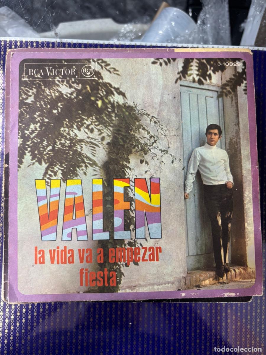 Discos de vinilo: VALEN - LA VIDA VA A EMPEZAR - Foto 1