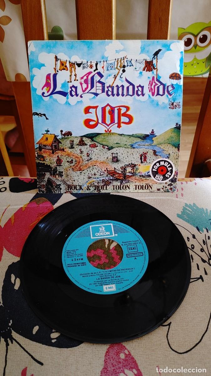 Discos de vinilo: LA BANDA DE JOB-SINGLE ROCK & ROLL TOLON TOLON
