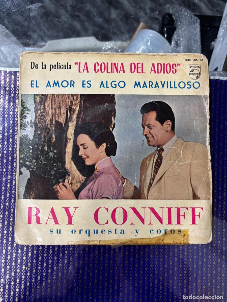 Discos de vinilo: RAY CONNIFF &middot;&middot;&middot; El amor es algo maravilloso / Juntando nuestras caras / Por favor / Laura -