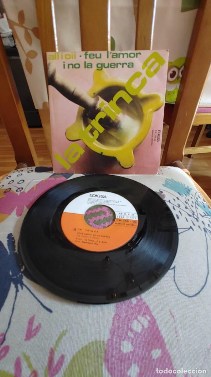 Discos de vinilo: LA TRINCA-SINGLE ALL I OLI