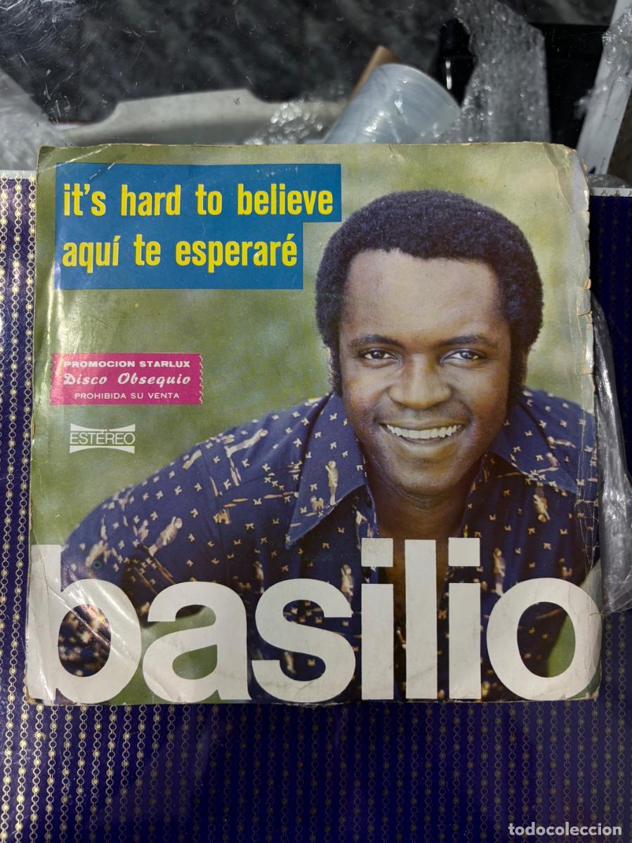 Discos de vinilo: BASILIO - IT&acute;S HARD TO BELIEVE - Foto 1