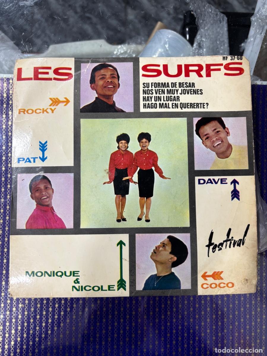 Discos de vinilo: LES SURFS // SU FORMA DE BESAR - Foto 1