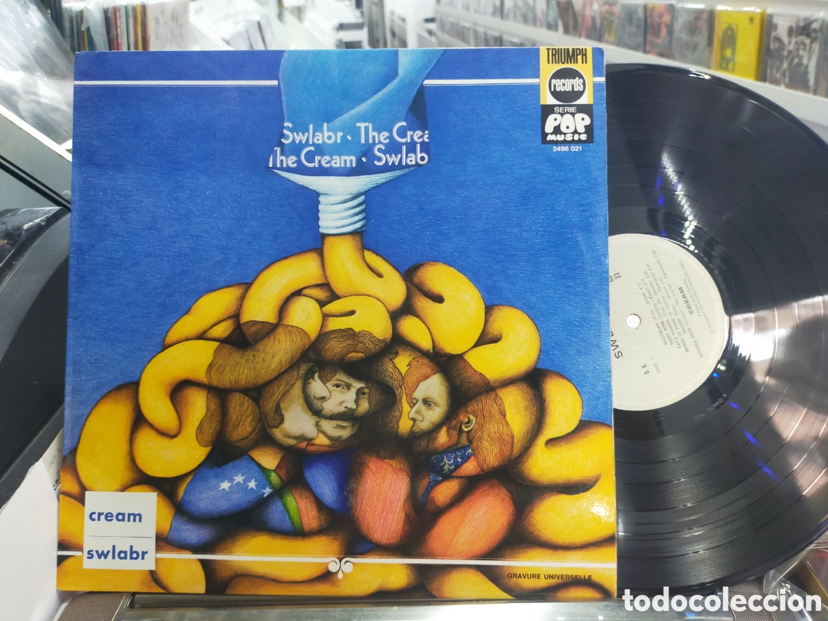 Discos de vinilo: The cream lp swlabr Francia 1971