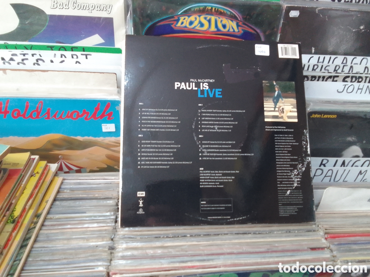 Discos de vinilo: Paul McCartney, Paul is live - Foto 2